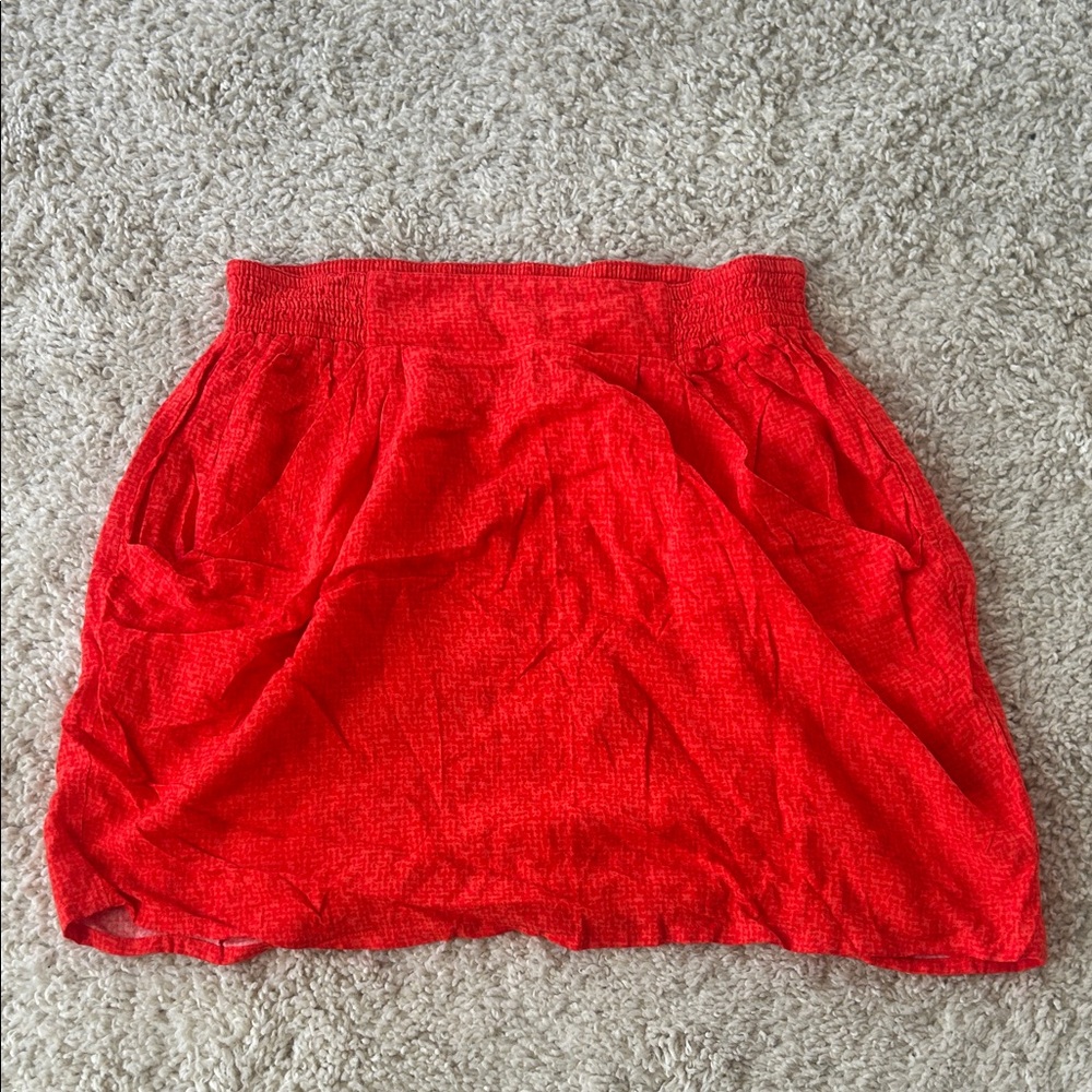 Red Women's Skirt